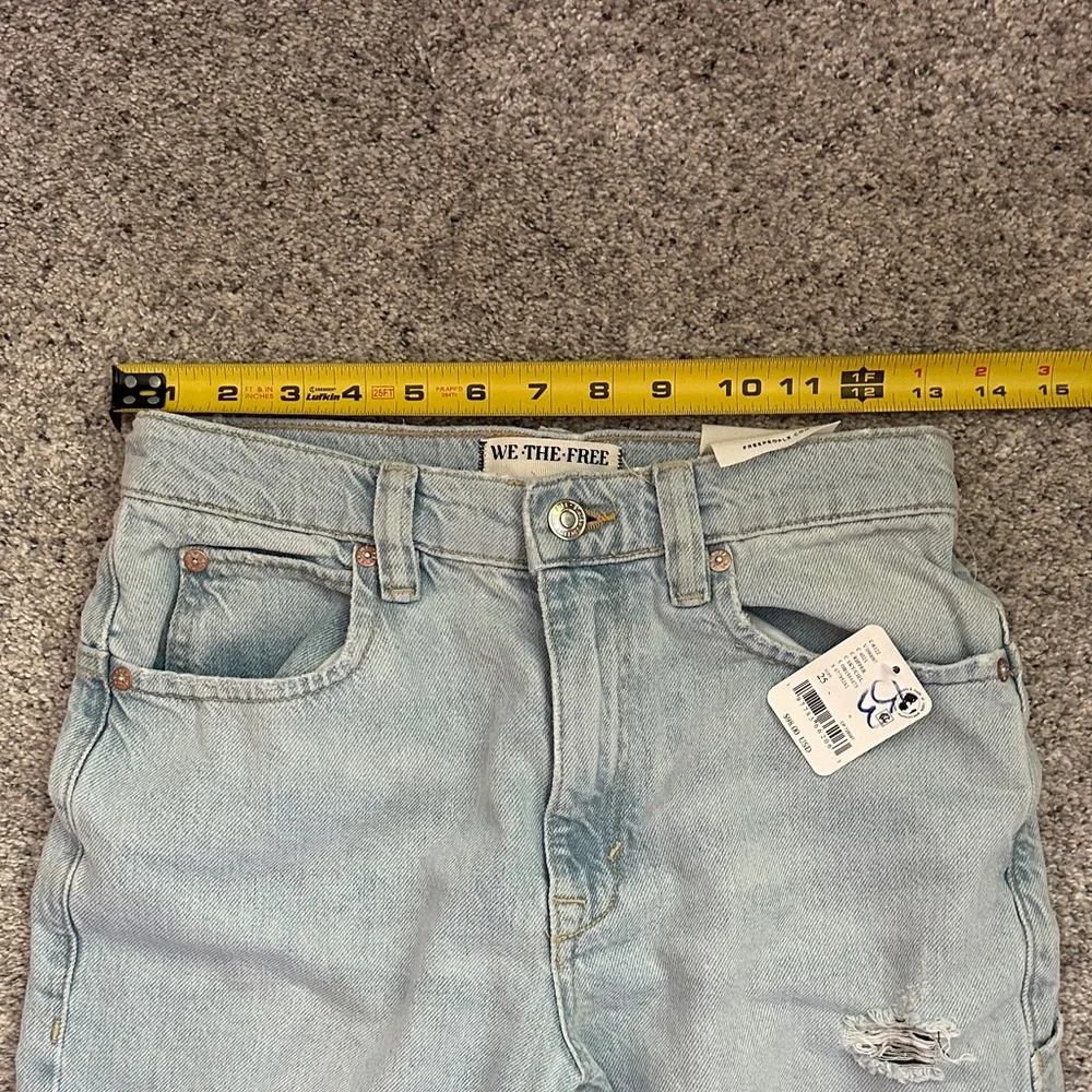 NWT We The Free by Free People Tinsley Baggy High Rise Straight Leg Jeans - Picture 8 of 13